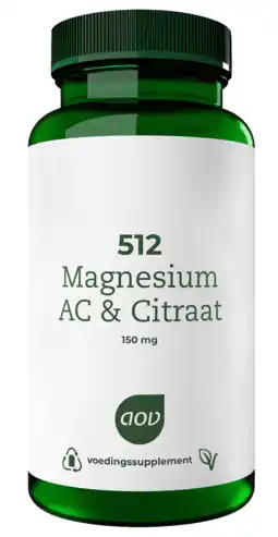 De Online Drogist Aov 512 magnesium ac & citraat tabletten 60tb aanbieding