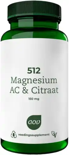 De Online Drogist Aov 512 magnesium ac & citraat tabletten 60tb aanbieding