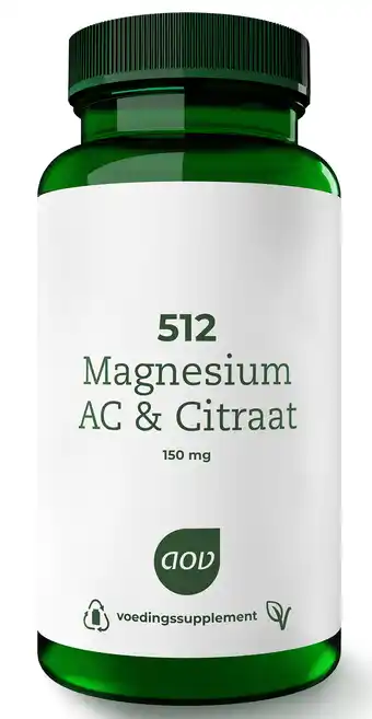 De Online Drogist Aov 512 magnesium ac & citraat tabletten 60tb aanbieding