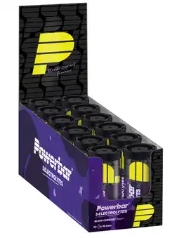 De Online Drogist Powerbar 5 electrolytes black currant bruistabletten voordeelverpakking 12x10tb aanbieding