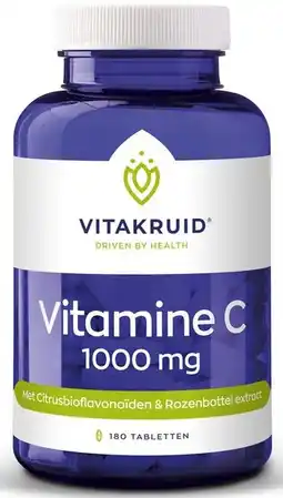 De Online Drogist Vitakruid vitamine c 1000mg 180tb aanbieding