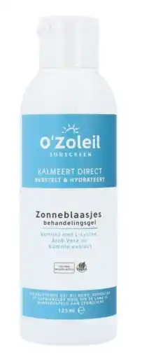 De Online Drogist O'zoleil zonneblaasjes behandelingsgel 125ml aanbieding