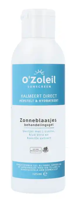 De Online Drogist O'zoleil zonneblaasjes behandelingsgel 125ml aanbieding