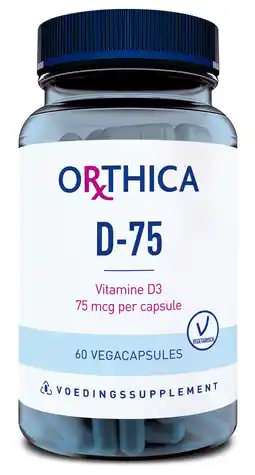 De Online Drogist Orthica d-75 capsules 60cp aanbieding