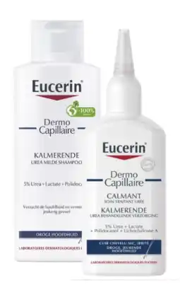 De Online Drogist Eucerin dermocapillaire hoofdhuidverzorgingsset - shampoo en hoofdhuidbehandeling - 2 stuks aanbieding