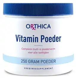 De Online Drogist Orthica vitamin poeder 250gr aanbieding