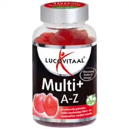 De Online Drogist Lucovitaal multi+ a-z gummies 60st aanbieding