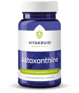 De Online Drogist Vitakruid astaxanthine capsules 60sg aanbieding