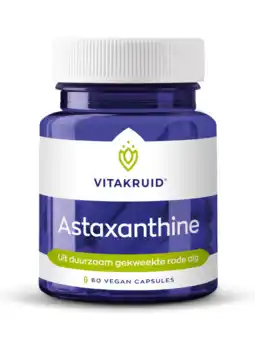 De Online Drogist Vitakruid astaxanthine capsules 60sg aanbieding