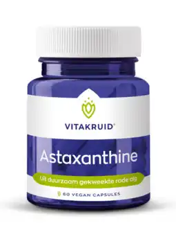 De Online Drogist Vitakruid astaxanthine capsules 60sg aanbieding
