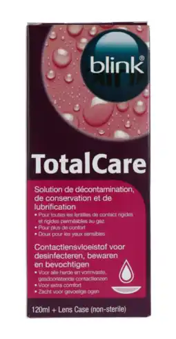 De Online Drogist Amo blink totalcare solution lenzenvloeistof 120ml aanbieding