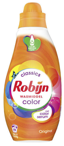 De Online Drogist Robijn vloeibaar wasmiddel klein & krachtig color 665ml aanbieding