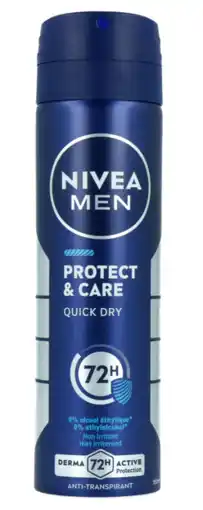 De Online Drogist Nivea men protect & care deodorant spray 150ml aanbieding
