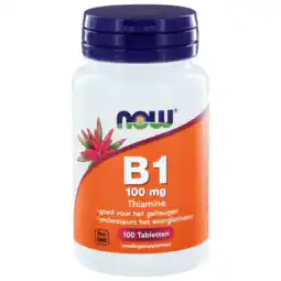 De Online Drogist Now b1 100mg tabletten 100st aanbieding