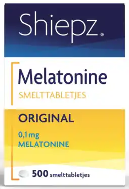 De Online Drogist Shiepz melatonine original smelttabletjes 500tb aanbieding