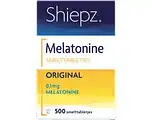 De Online Drogist Shiepz melatonine original smelttabletjes 500tb aanbieding