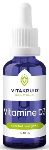 De Online Drogist Vitakruid vitamine d3 druppels 30ml aanbieding