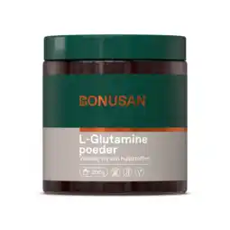 De Online Drogist Bonusan l-glutamine poeder 200gr aanbieding