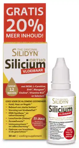 De Online Drogist Silidyn silicium druppels 30ml aanbieding