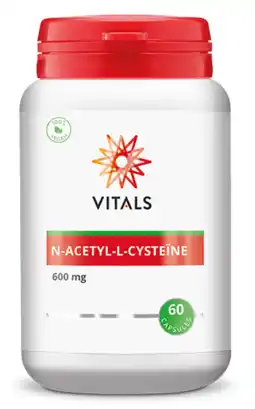 De Online Drogist Vitals n-acetyl-l-cysteïne (nac) capsules 60cp aanbieding