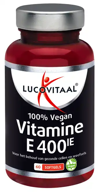 De Online Drogist Lucovitaal vitamine e 400 ie softgels 60sg aanbieding