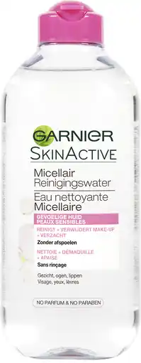 De Online Drogist Garnier skinactive micellair reinigingswater sensitive 400ml aanbieding