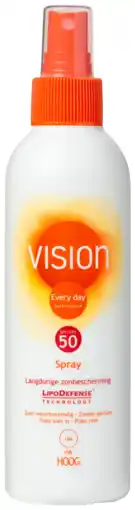 De Online Drogist Vision every day sun spray spf50 180ml aanbieding