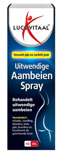 De Online Drogist Lucovitaal uitwendige aambeien spray 40st aanbieding