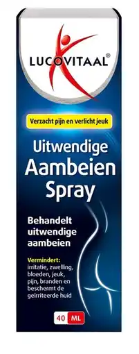 De Online Drogist Lucovitaal uitwendige aambeien spray 40st aanbieding
