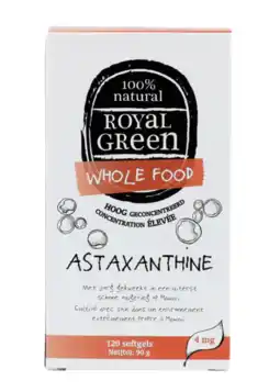 De Online Drogist Royal green astaxanthine capsules 120sg aanbieding
