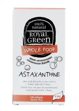 De Online Drogist Royal green astaxanthine capsules 120sg aanbieding