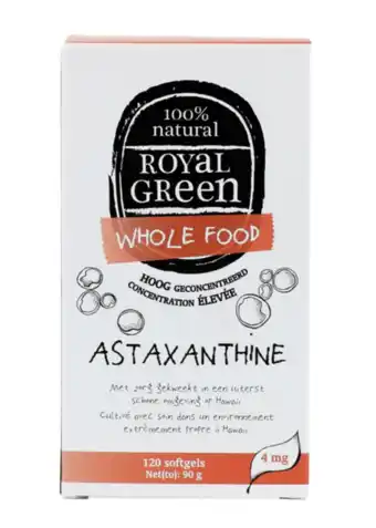De Online Drogist Royal green astaxanthine capsules 120sg aanbieding