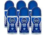 De Online Drogist Nivea men cool kick roll-on voordeelverpakking 6x50ml aanbieding