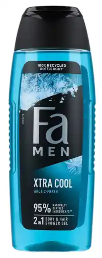 De Online Drogist Fa men xtra cool body & hair douchegel 250ml aanbieding