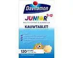 De Online Drogist Davitamon junior 3+ kauw vitamines multifruit 120ktb aanbieding