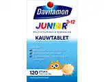 De Online Drogist Davitamon junior 3+ kauw vitamines multifruit 120ktb aanbieding