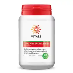 De Online Drogist Vitals dha/epa ultra pure 500mg 60sg aanbieding