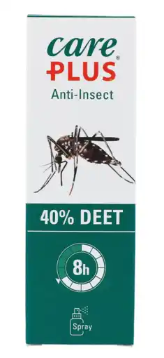 De Online Drogist Care plus deet 40% anti-insect spray 60ml aanbieding