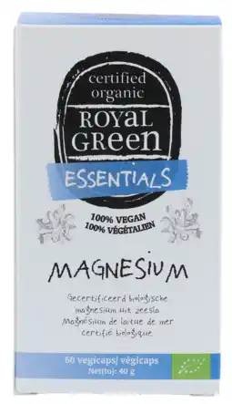 De Online Drogist Royal green magnesium capsules 60vcp aanbieding