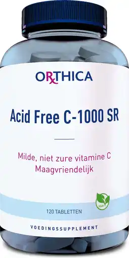 De Online Drogist Orthica acid free c-1000 sr tabletten 120tb aanbieding