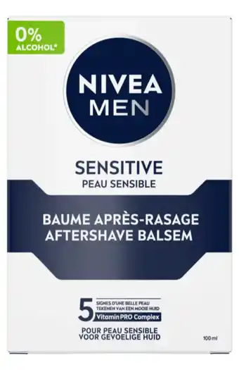 De Online Drogist Nivea men sensitive aftershave balsem 100ml aanbieding