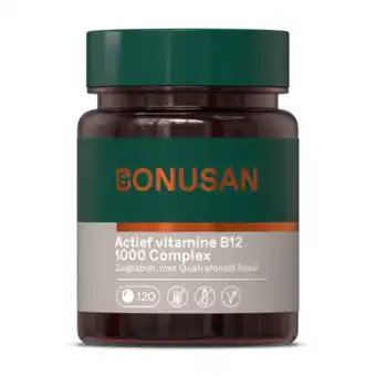De Online Drogist Bonusan b12 actief 1000mcg zuigtabletten 120ztb aanbieding
