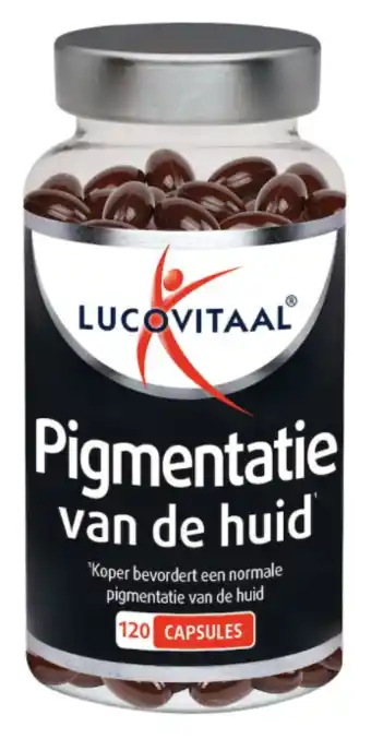 De Online Drogist Lucovitaal pigmentatie van de huid capsules 120cp aanbieding