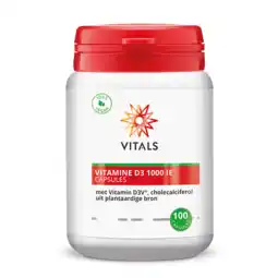 De Online Drogist Vitals vitamine d3 1000 ie capsules 100cp aanbieding