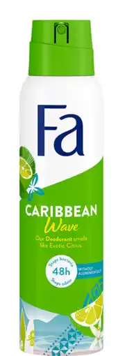 De Online Drogist Fa caribbean lemon deospray 150ml aanbieding