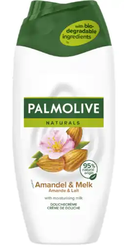 De Online Drogist Palmolive naturals almond & milk douchecrème 250ml aanbieding