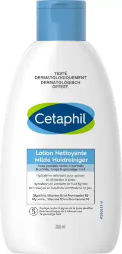 De Online Drogist Cetaphil milde huidreiniger - hydraterende reiniger gezicht & lichaam 200ml aanbieding