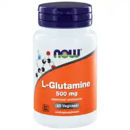De Online Drogist Now l-glutamine 500mg capsules 60st aanbieding