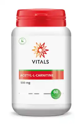 De Online Drogist Vitals acetyl-l-carnitine capsules 60cp aanbieding