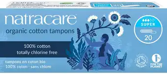 De Online Drogist Natracare cotton tampons super 20st aanbieding